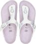 Birkenstock Gizeh Kids Slippers Disco Zilver Narrow - Thumbnail 1