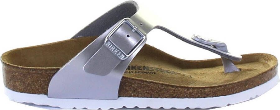 BIRKENSTOCK Zilveren Teenslippers Gizeh Kids - Foto 2