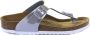 BIRKENSTOCK Zilveren Teenslippers Gizeh Kids - Thumbnail 2