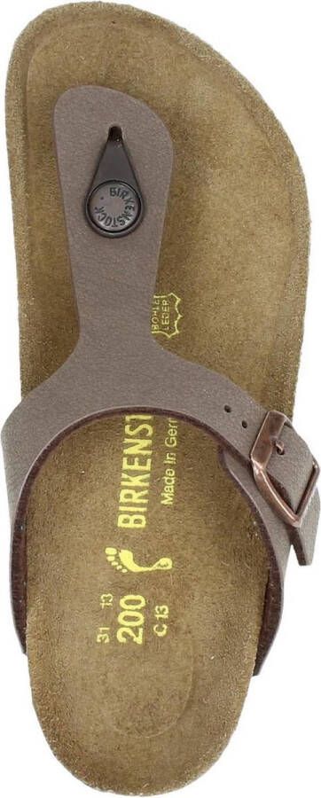 Birkenstock kids sandalen Gizeh S Kids Mocca Smal 0043735