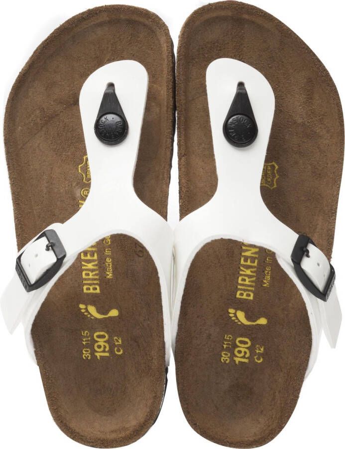 Birkenstock Gizeh Smal Kinderen Slippers White