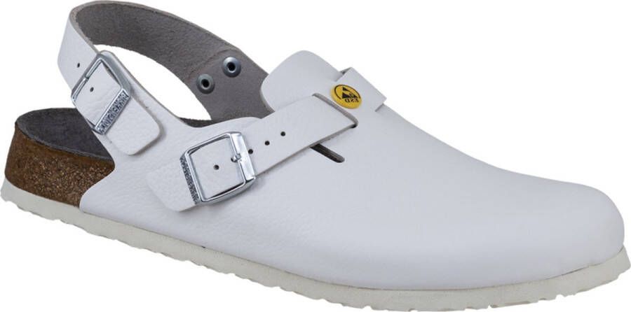 Birkenstock Heren Muil Tokio ESD 54276 Wit