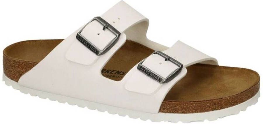 Birkenstock Werkschoenen Arizona SL slippers met olie- en vetbestendige grip-loopzool