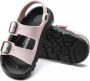 Birkenstock Mogami Kids BF Icy Gentle Rose Black Narrow - Thumbnail 4