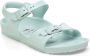 Birkenstock Kids Rio EVA Surf Green Narrow - Thumbnail 1