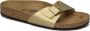 BIRKENSTOCK Slippers Dames Madrid Maat: 43 Materiaal: Leatherlook Kleur: Goud - Thumbnail 2