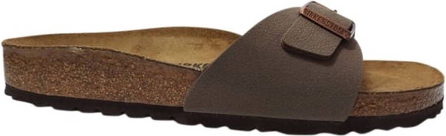 Birkenstock Slippers Madrid in smalle schoenwijdte met verstelbare gesp - Foto 9