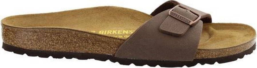 Birkenstock Slippers Madrid in smalle schoenwijdte met verstelbare gesp