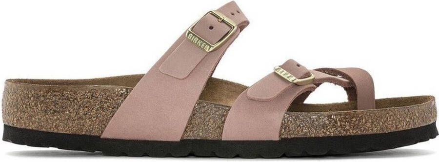 Birkenstock Mayari Dames Slippers Old Rose Regular fit | Roze | Nubuck