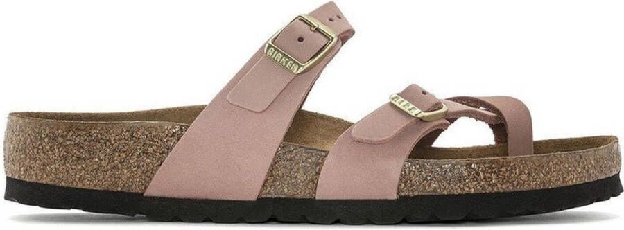 Birkenstock Mayari Dames Slippers Old Rose Regular fit | Roze | Nubuck