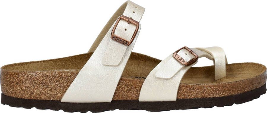 Birkenstock Mayari Dames Slippers Regular fit Wit