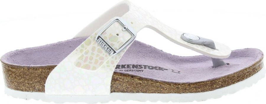 Birkenstock Meisjes Slippers Gizeh Kids Wit - Foto 2