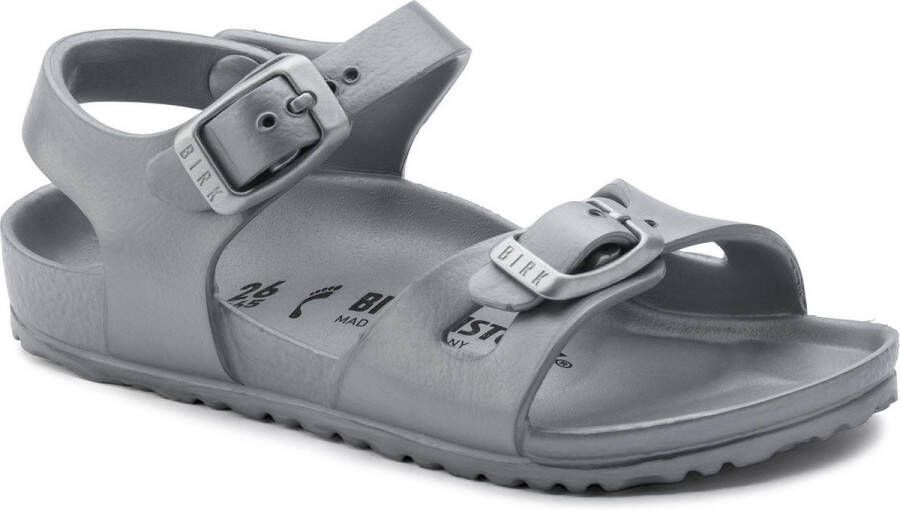 Birkenstock Rio EVA Kinderslippers Small fit Silver