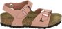 Birkenstock Kid's Rio BFBC Sandalen Narrow bruin roze - Thumbnail 2