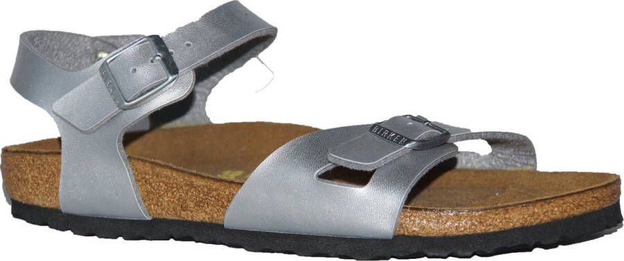 Birkenstock Rio Smal Zilver