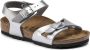 Birkenstock Rio Kids Sandalen Electric Metallic Silver Narrow fit | Zilver | Imitatieleer - Thumbnail 2