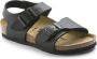 Birkenstock New York Kids Sandalen Black Narrow-fit Zwart Imitatieleer - Thumbnail 2