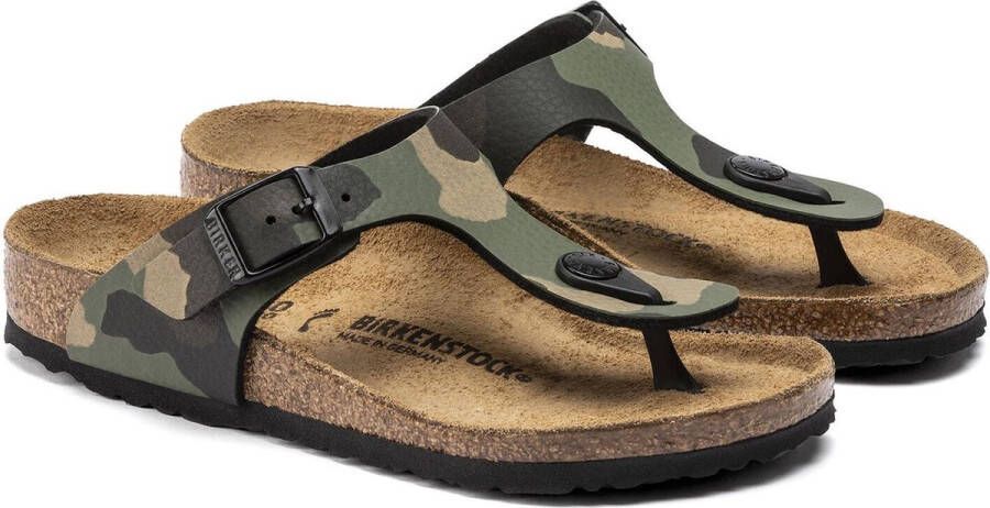 Birkenstock Gizeh slipper Zwart multi