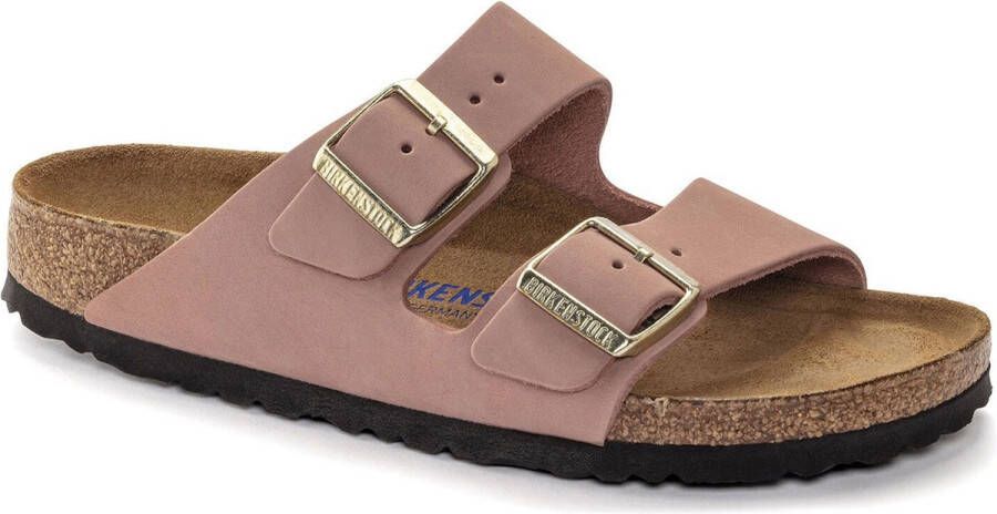 Birkenstock Dames schoenen Arizona SFB Old Rose 1024219 Narrow Roze