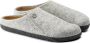 Birkenstock Pantoffels Zermatt Wolvilt Sloffen Standard Grijs Regular - Thumbnail 1