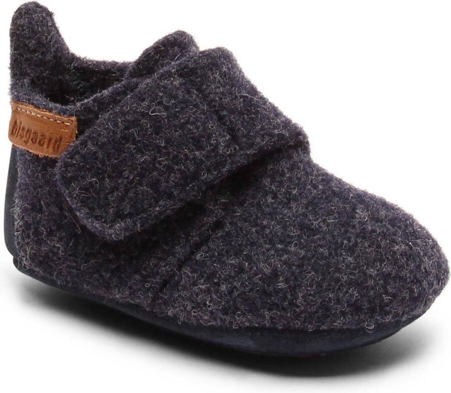 Bisgaard Pantoffels voor baby's Baby wool Blauw EU