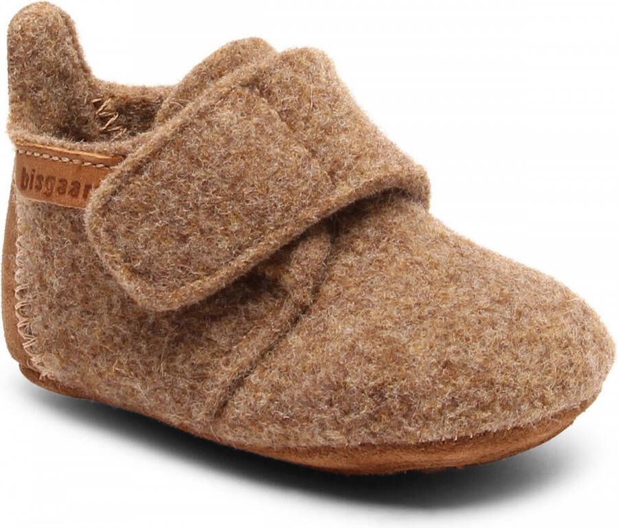 Rubber Bisgaard Pantoffels voor baby's Baby wool Bruin