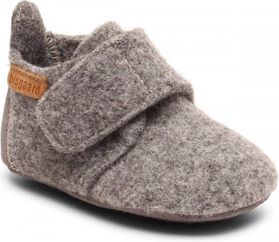 Bisgaard Pantoffels voor baby's Baby wool Grijs EU