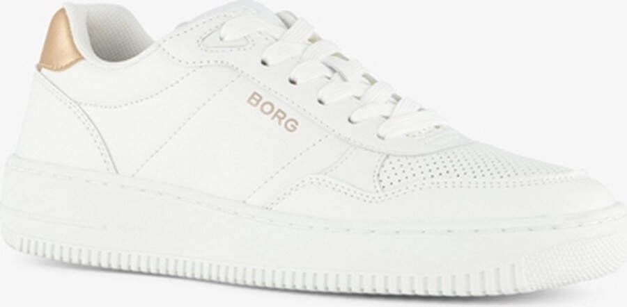 Björn Borg dames sneakers wit rose Uitneembare zool