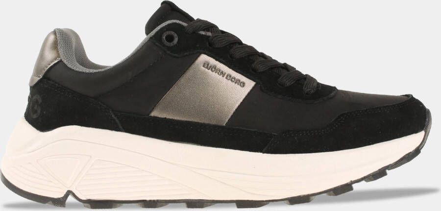 Björn Borg R1320 MET W zwart goud sneakers dames