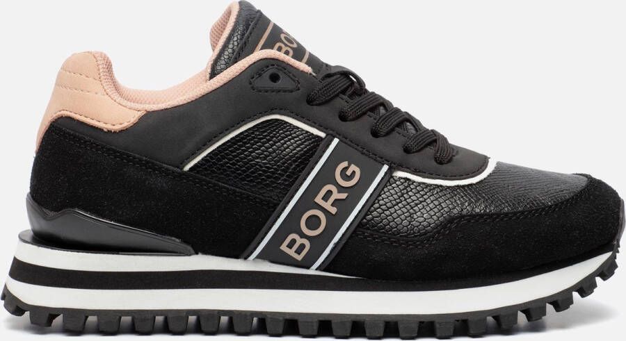 Björn Borg R2000 sneakers zwart Synthetisch