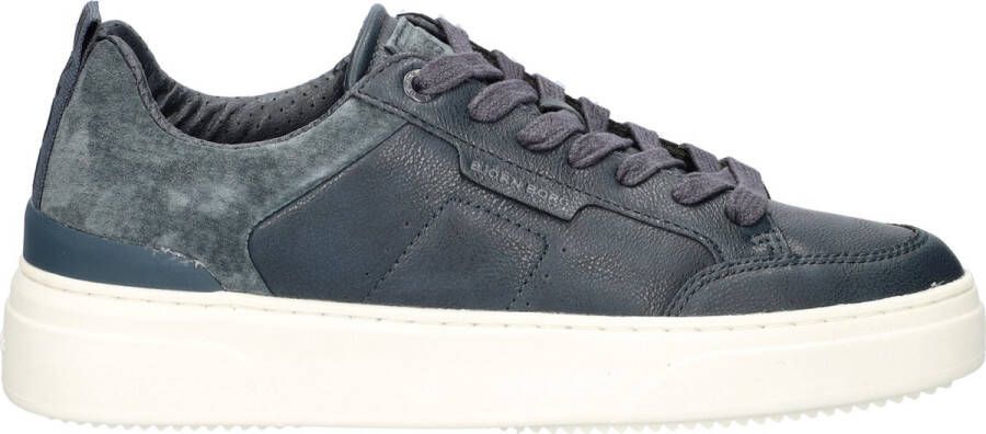 Björn Borg T1930 Tennis Mid heren sneaker Donkerblauw