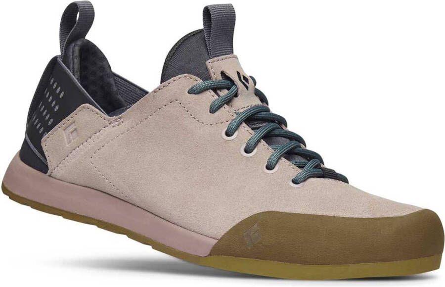 Black Diamond Session Suede Sneakers Beige Vrouw