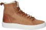 Blackstone AKNA YL55 RUST HIGH SNEAKER Vrouw Brown - Thumbnail 1