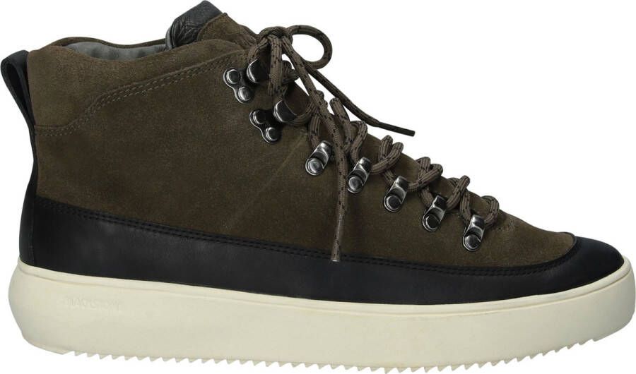 Blackstone Aspen Bear Crocodile Sneaker (high) Man Dark green