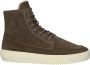 BLACKSTONE Hoge Sneakers Heren Ag103 Maat: 41 Materiaal: Suède Kleur: Bruin - Thumbnail 1