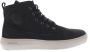 BLACKSTONE Hoge Sneakers Heren Aspen Maat: 48 Materiaal: Nubuck Kleur: Zwart - Thumbnail 2