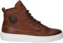 BLACKSTONE Hoge Sneakers Heren Aspen Maat: 45 Materiaal: Leer Kleur: Bruin - Thumbnail 2