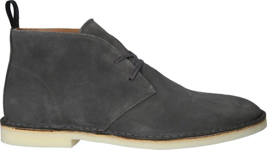 Blackstone Brennan Zg41 Grey Desert Boot Grijs Heren