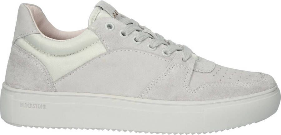 Blackstone Minimalistische Sneaker met Speciale Details Gray Dames