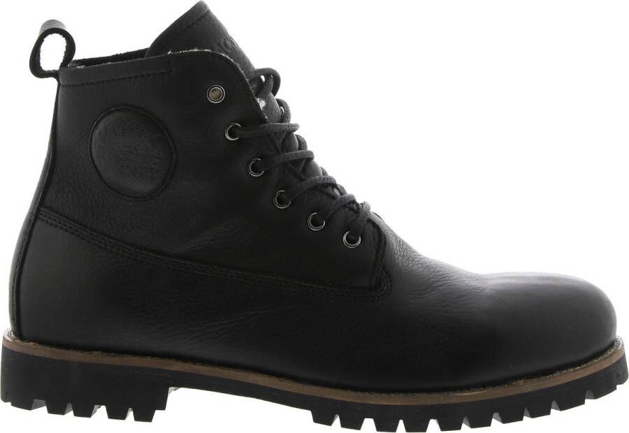 Blackstone SG31 BLACK LACE UP BOOT WATERPROOF MEMBRANE SHEEPSKIN Man Black