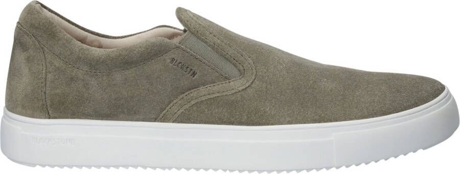 Blackstone Connor Salvia Slip-ons Man Green