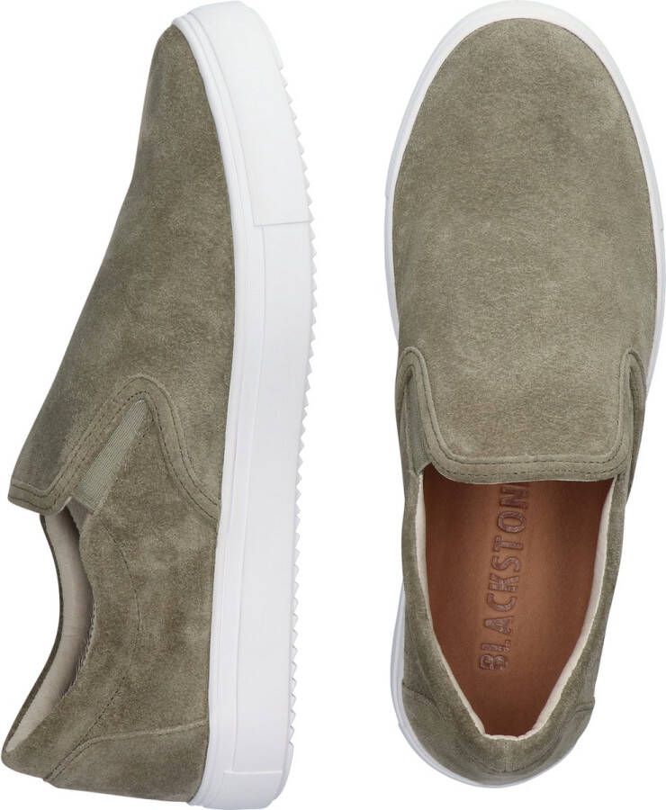 Blackstone CONNOR Salvia Slip-ons Man Green