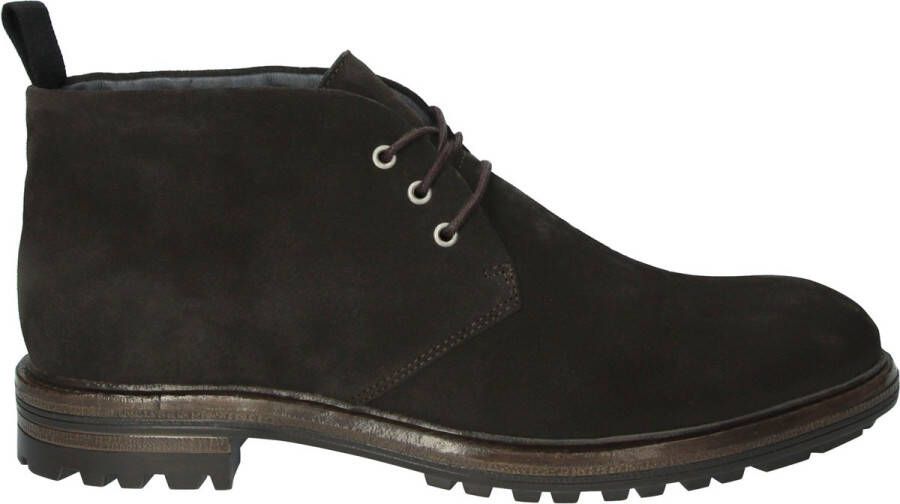 Blackstone Minimalistische Suède Desert Boots Brown Heren