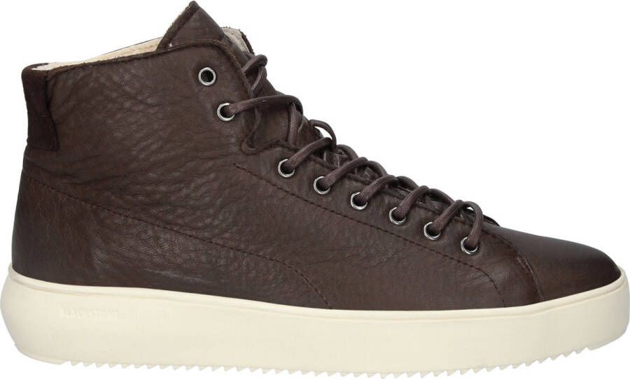 Blackstone Aspen Dylan Pinecone Sneaker (high) Man Dark brown