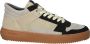 Blackstone Suede Vetersluiting G108 Angora Trainer White Heren - Thumbnail 1