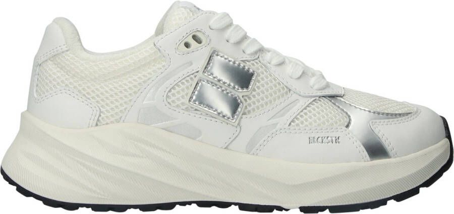 Blackstone FLINT MARVEL White Silver Runner Sneaker Vrouw White