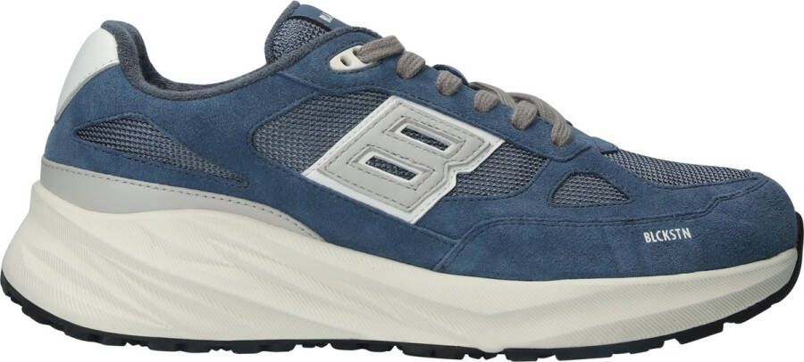 Blackstone Flint Moss Space Blue Runner Sneaker Blue Heren