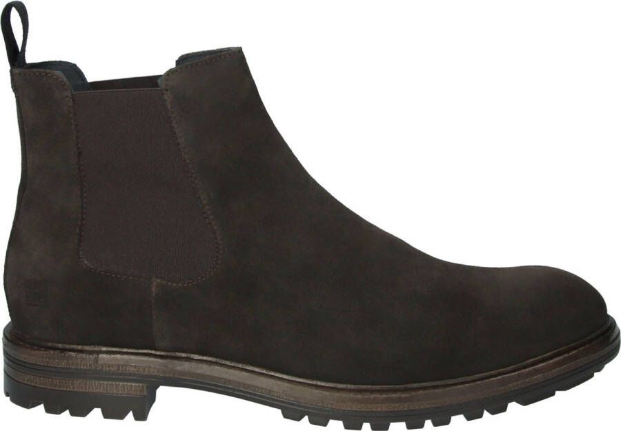 Blackstone Handgemaakte Suède Chelsea Boots Brown Heren - Foto 1