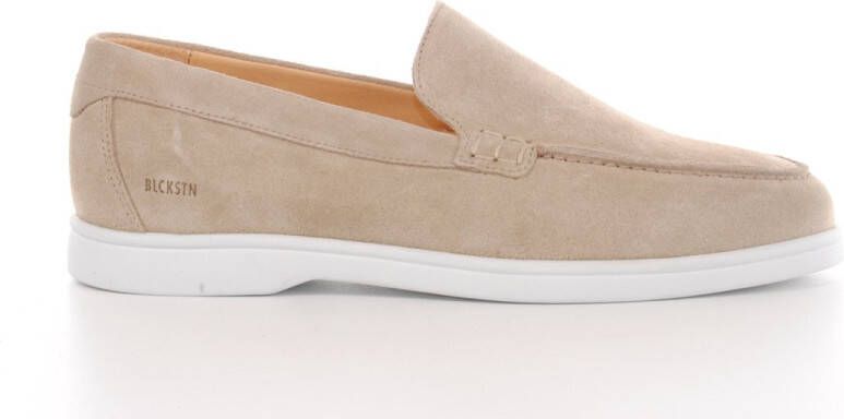 Blackstone herenmoccassins meteor beige