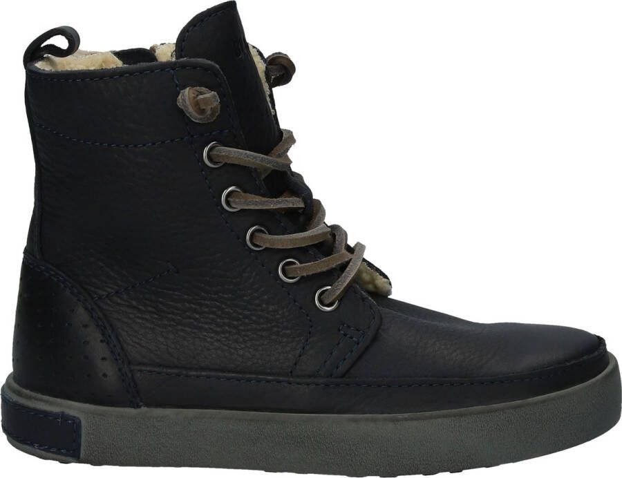 Blackstone Ck01 Dark Indigo Original Boots Teddy Blauw Unisex